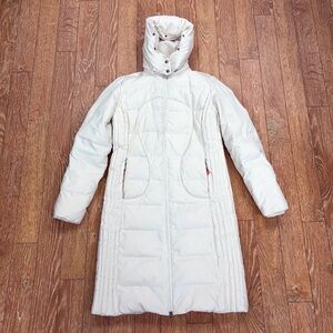 Lululemon Long Quilted Hooded Puffer Coat